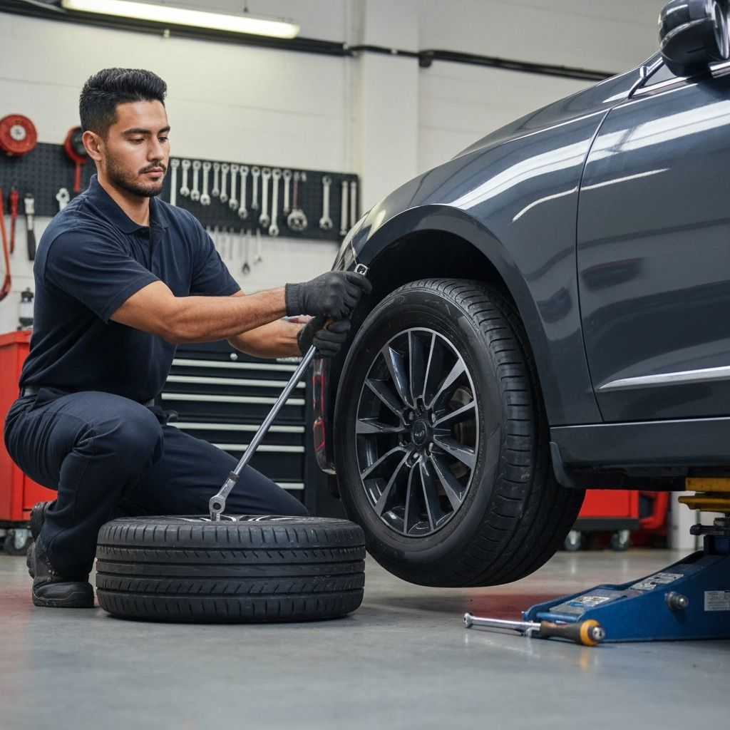 Mobile Tyre Replacement